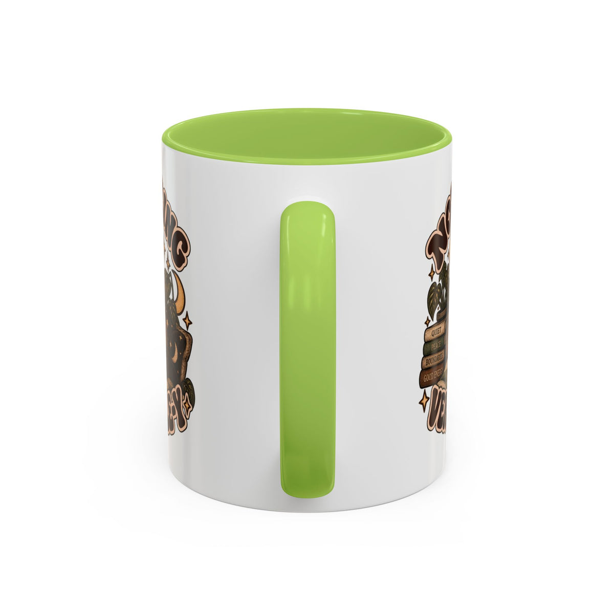 Not Feeling Very Peopley Mug — Cozy Frog Introvert Ceramic Coffee Mug