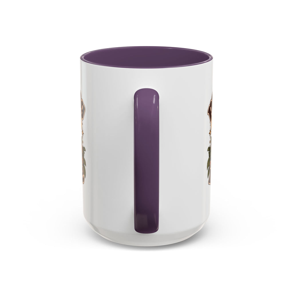Protecting My Peace Mug — Frog & Mushroom Ceramic Coffee Mug