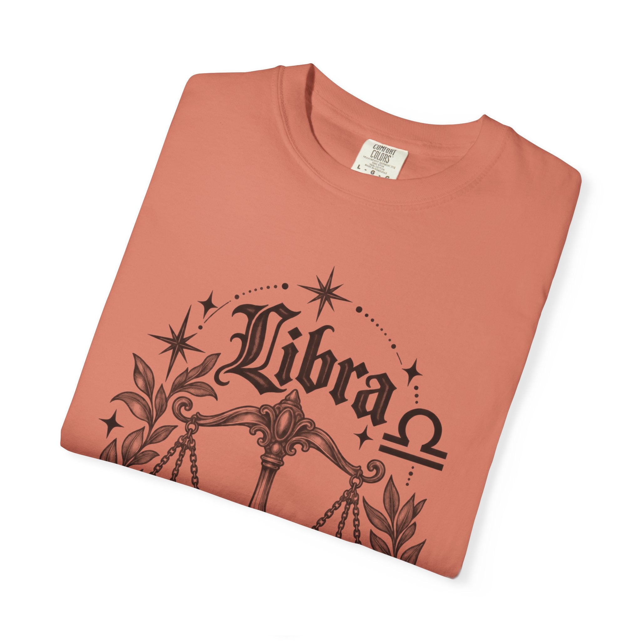 Libra Zodiac Scales T-Shirt — Astrological Sign Graphic Tee