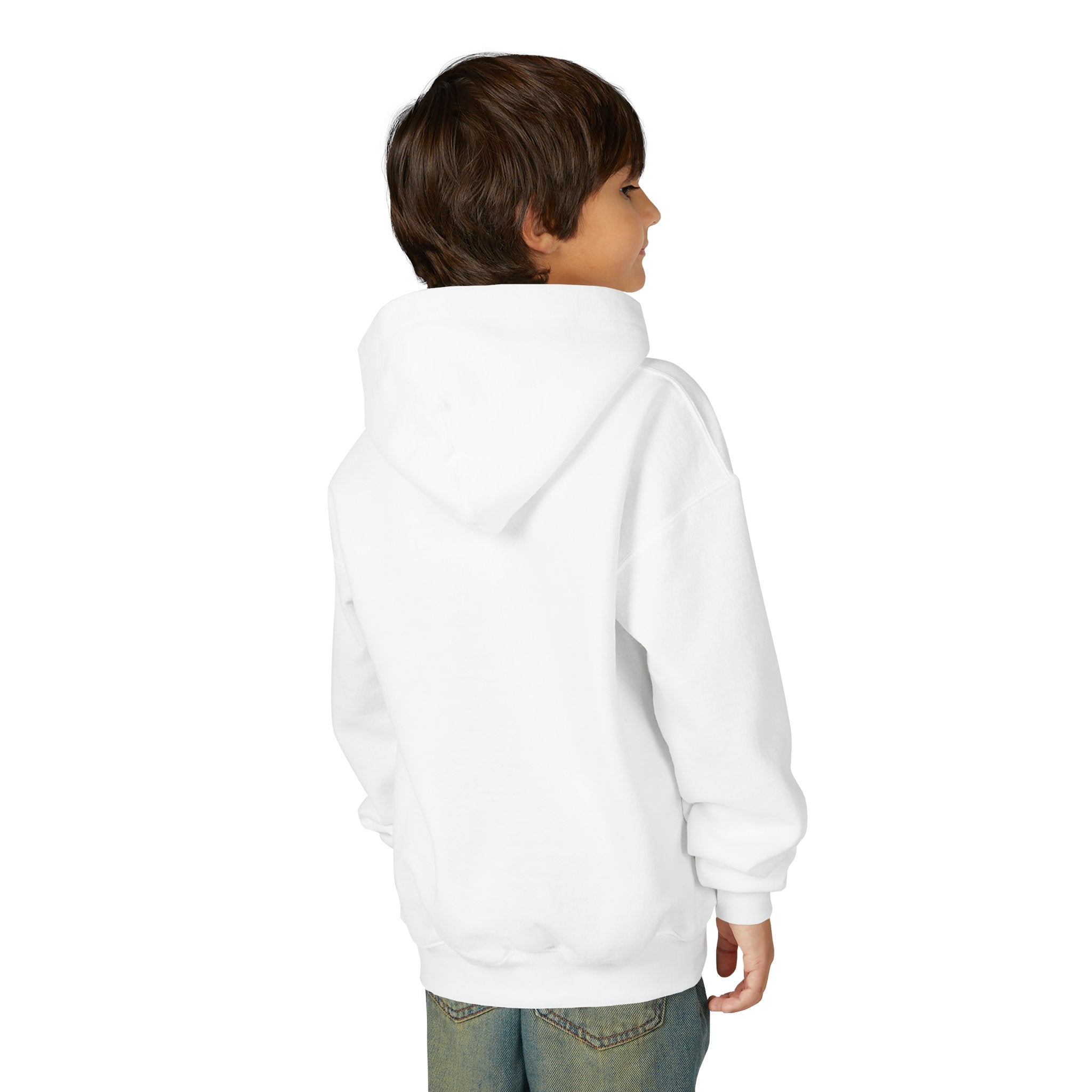 Youth 'Boo Crew' Halloween Hoodie — Cute Ghosts & Pumpkin Kids Sweatshirt
