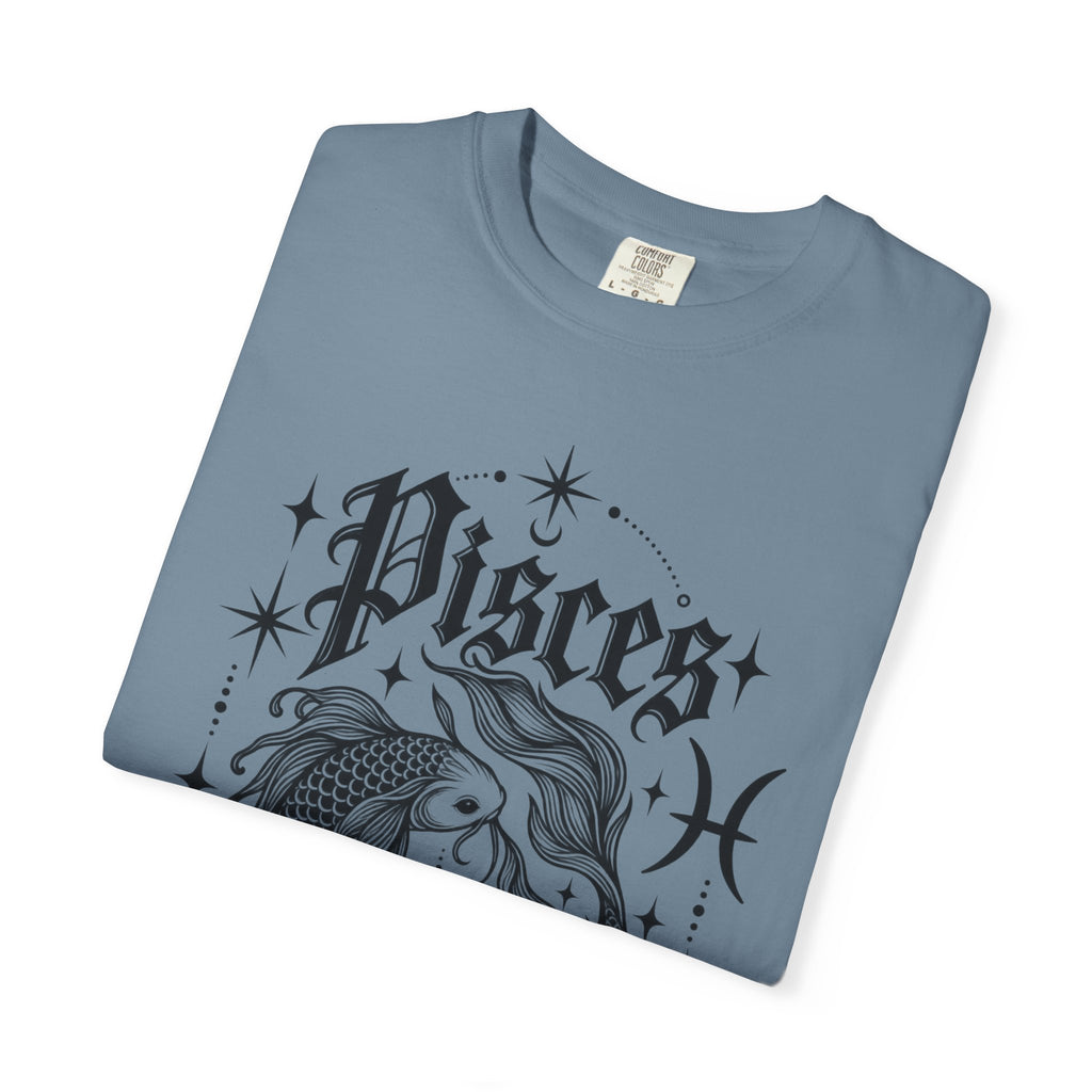 Pisces Zodiac T-Shirt — Vintage Fish Astrology Tee