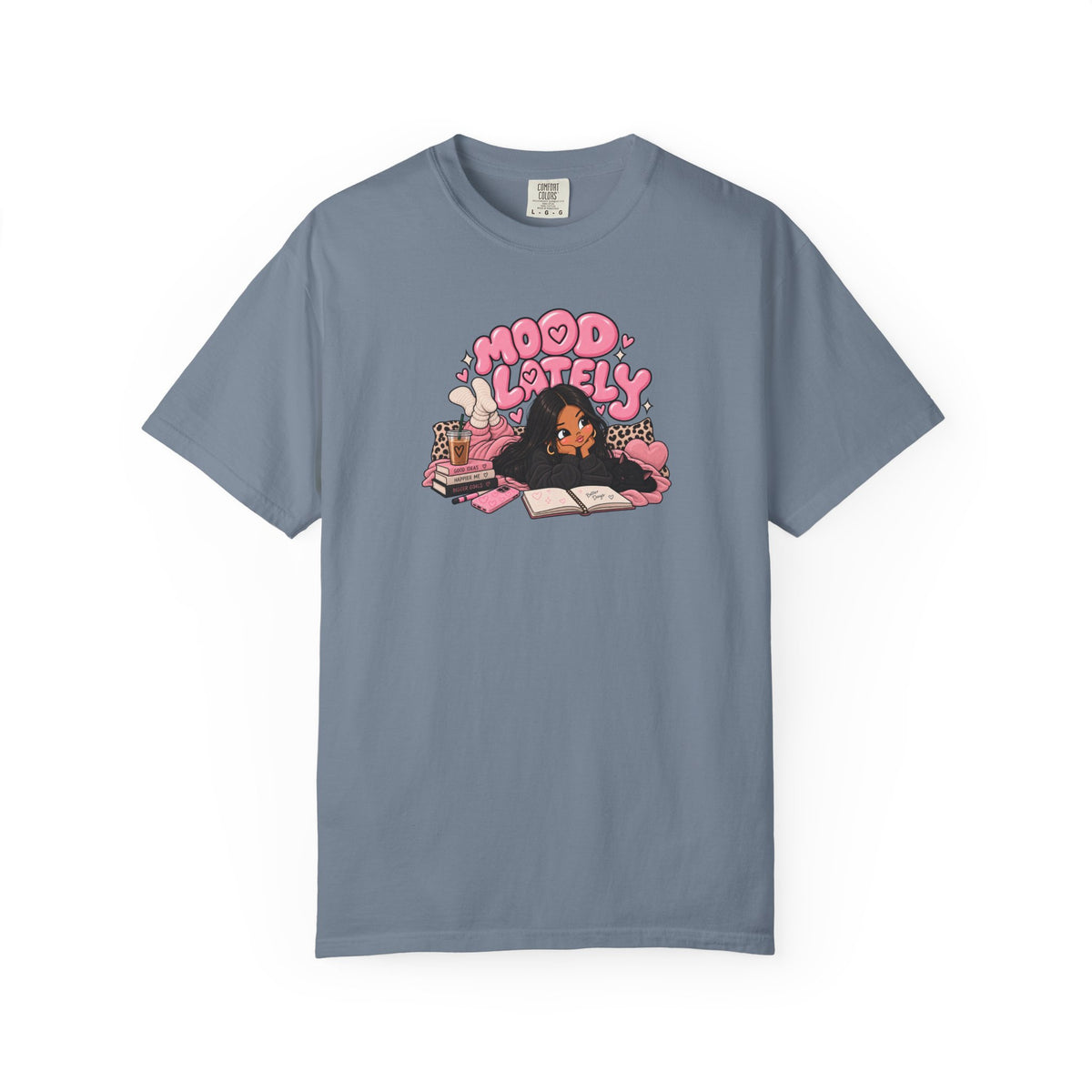 Mood Lately Graphic T-Shirt — Cozy Study Vibes