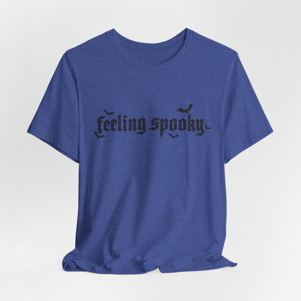 Feeling Spooky T-Shirt — Gothic Halloween Tee with Bats