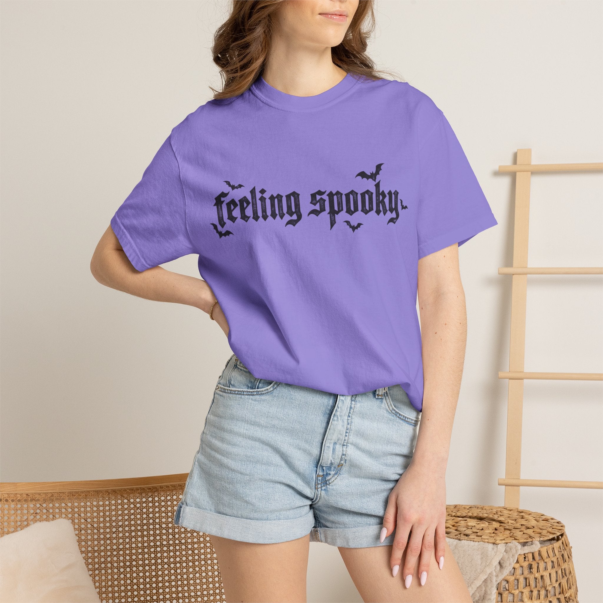 Feeling Spooky T-Shirt — Gothic Halloween Graphic Tee