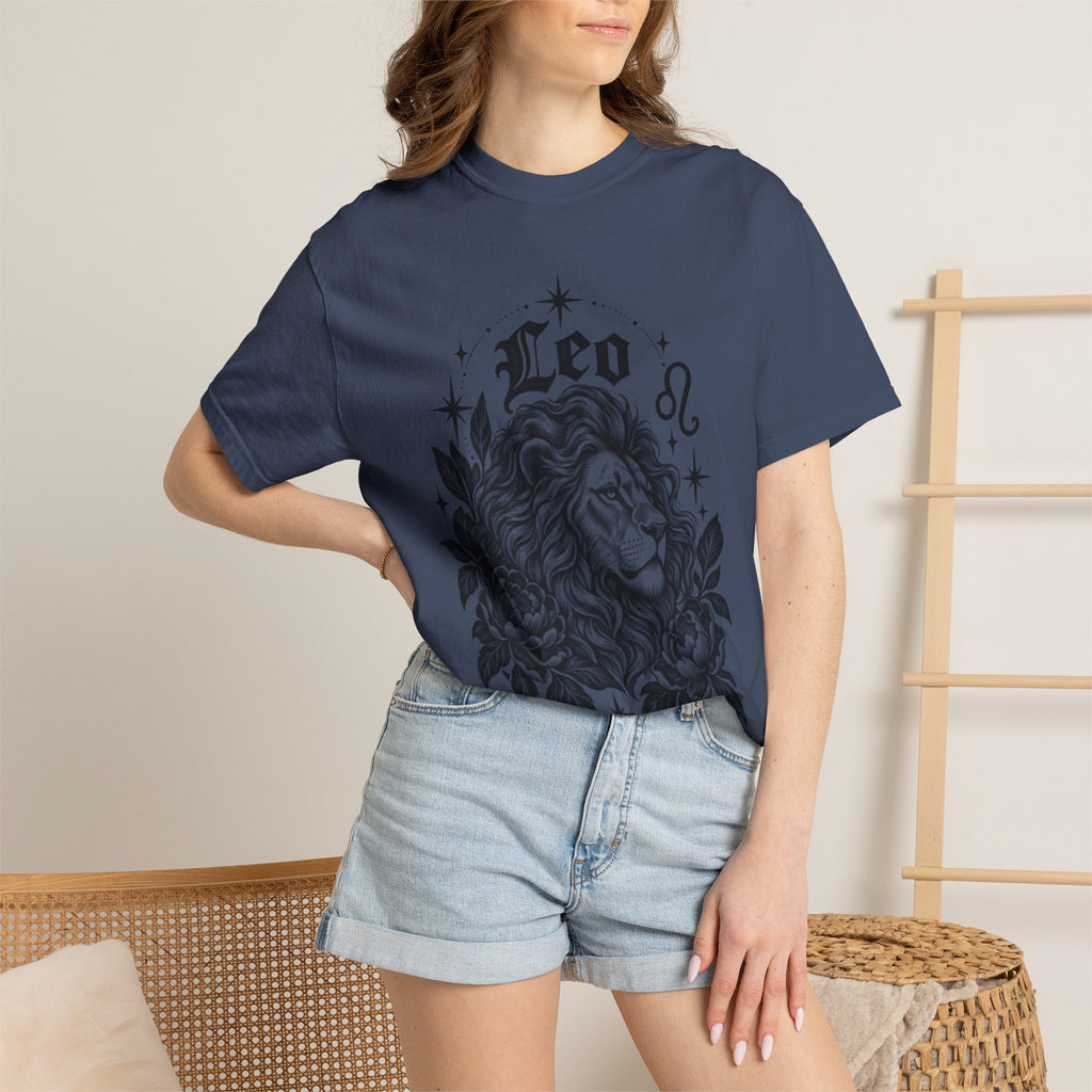 Leo Zodiac Lion T-Shirt — Astrology Horoscope Tee