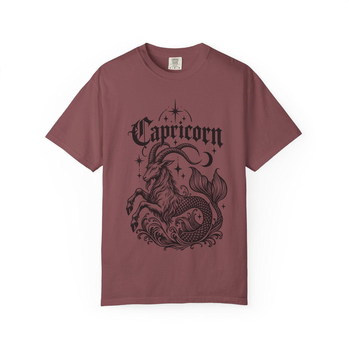 Capricorn Sea Goat Zodiac Tee — Astrology Graphic T-Shirt