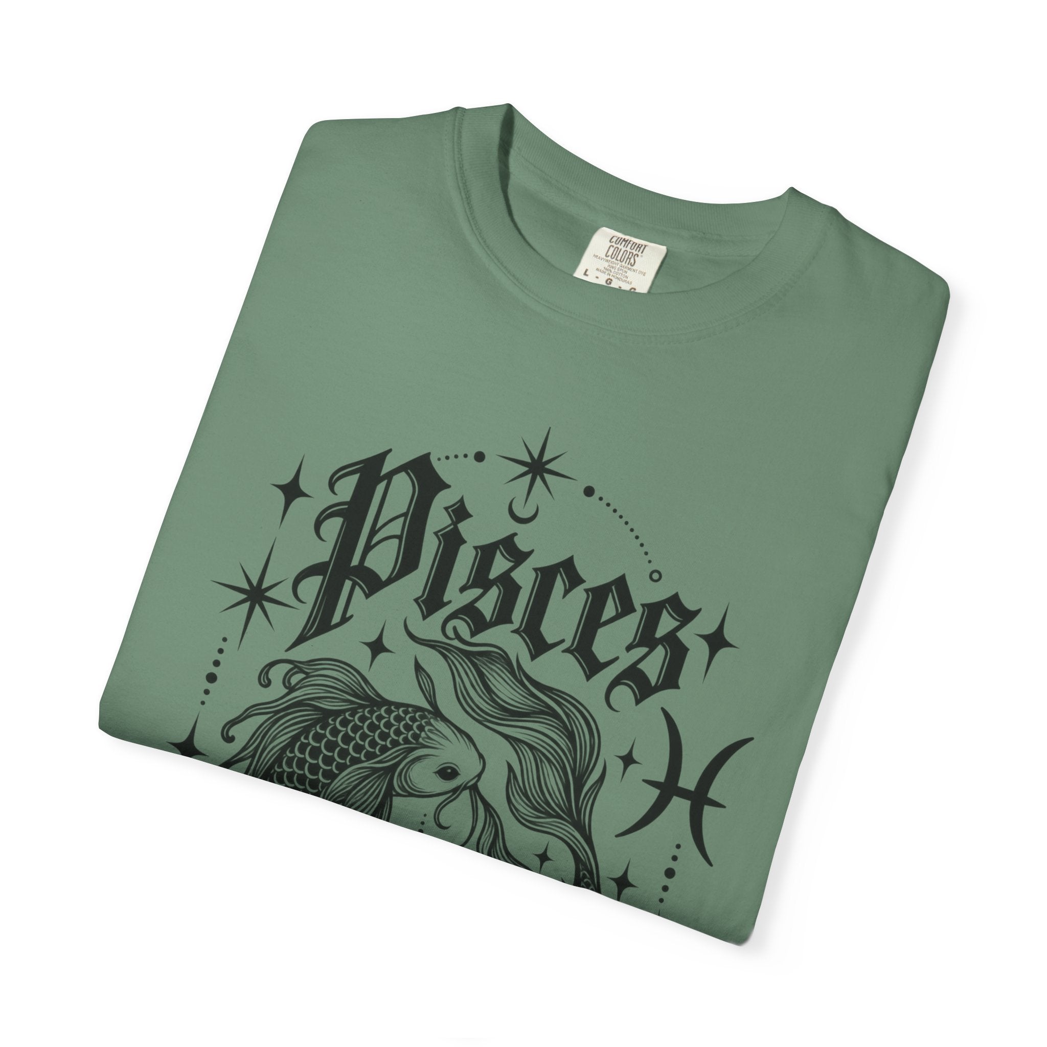 Pisces Zodiac T-Shirt — Vintage Fish Astrology Tee