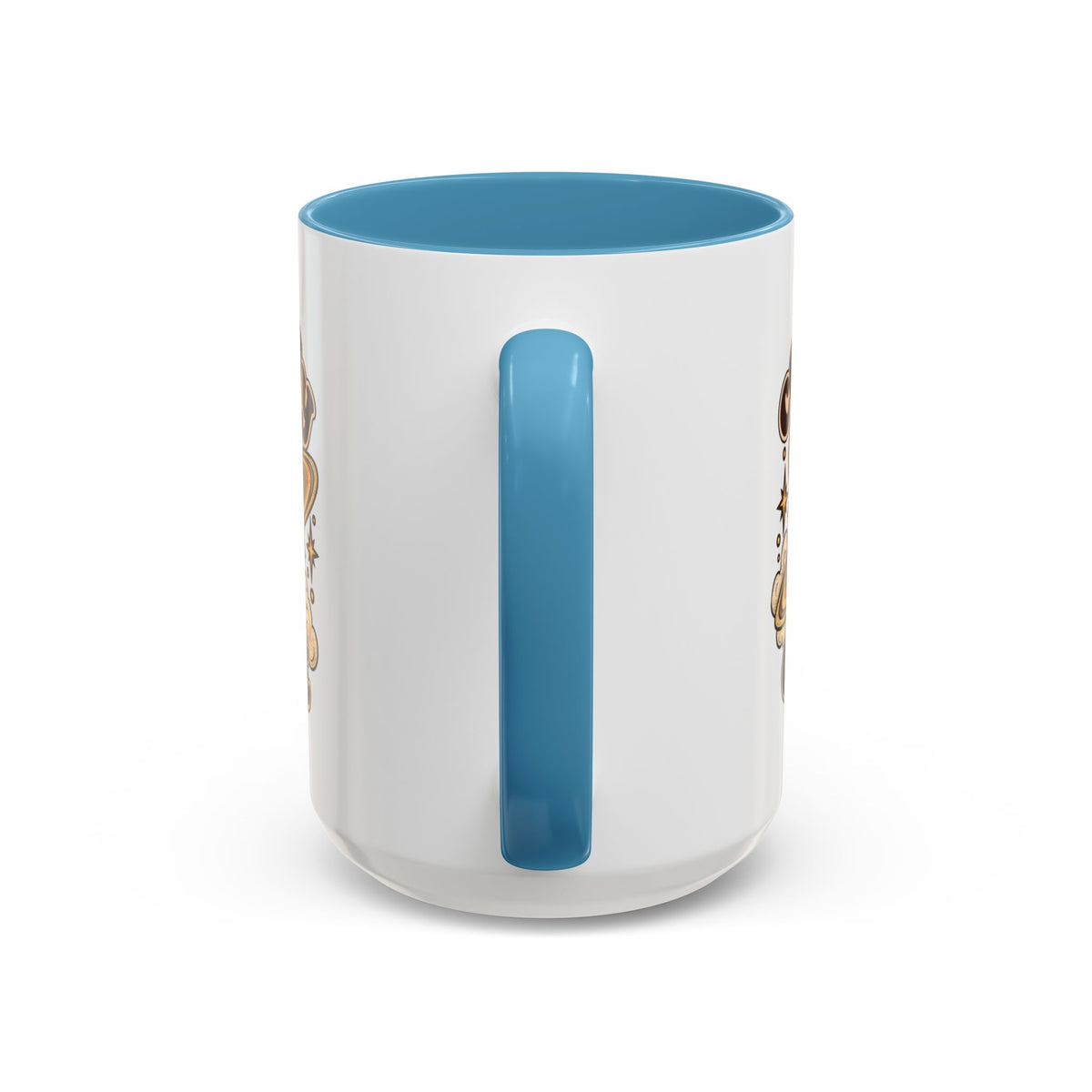 Cosmically Over It Mug — Retro Planet Celestial Ceramic Coffee Mug