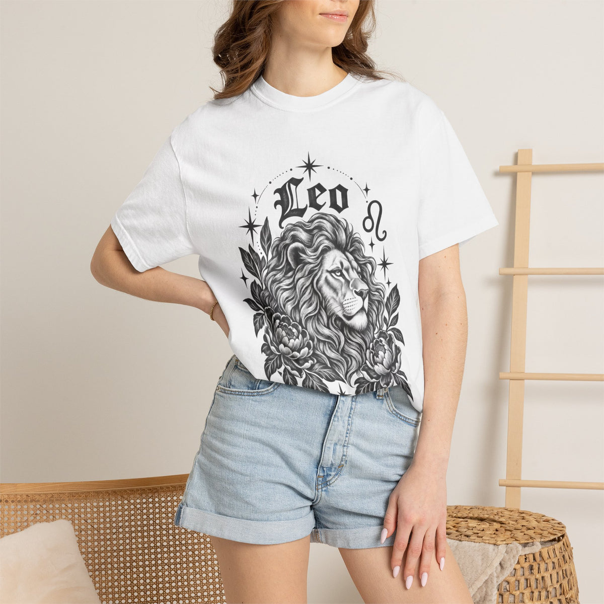 Leo Zodiac Lion T-Shirt — Astrology Horoscope Tee