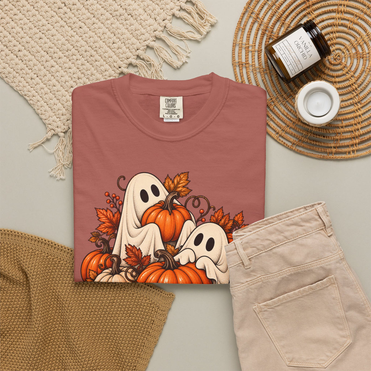 Ghost in the Pumpkin Patch T-Shirt