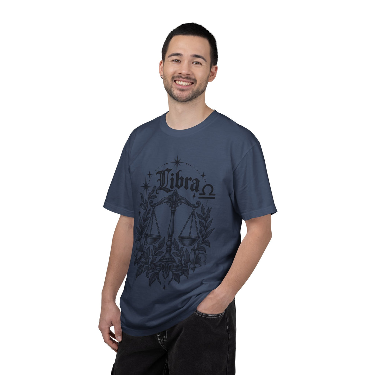 Libra Zodiac Scales T-Shirt — Astrological Sign Graphic Tee