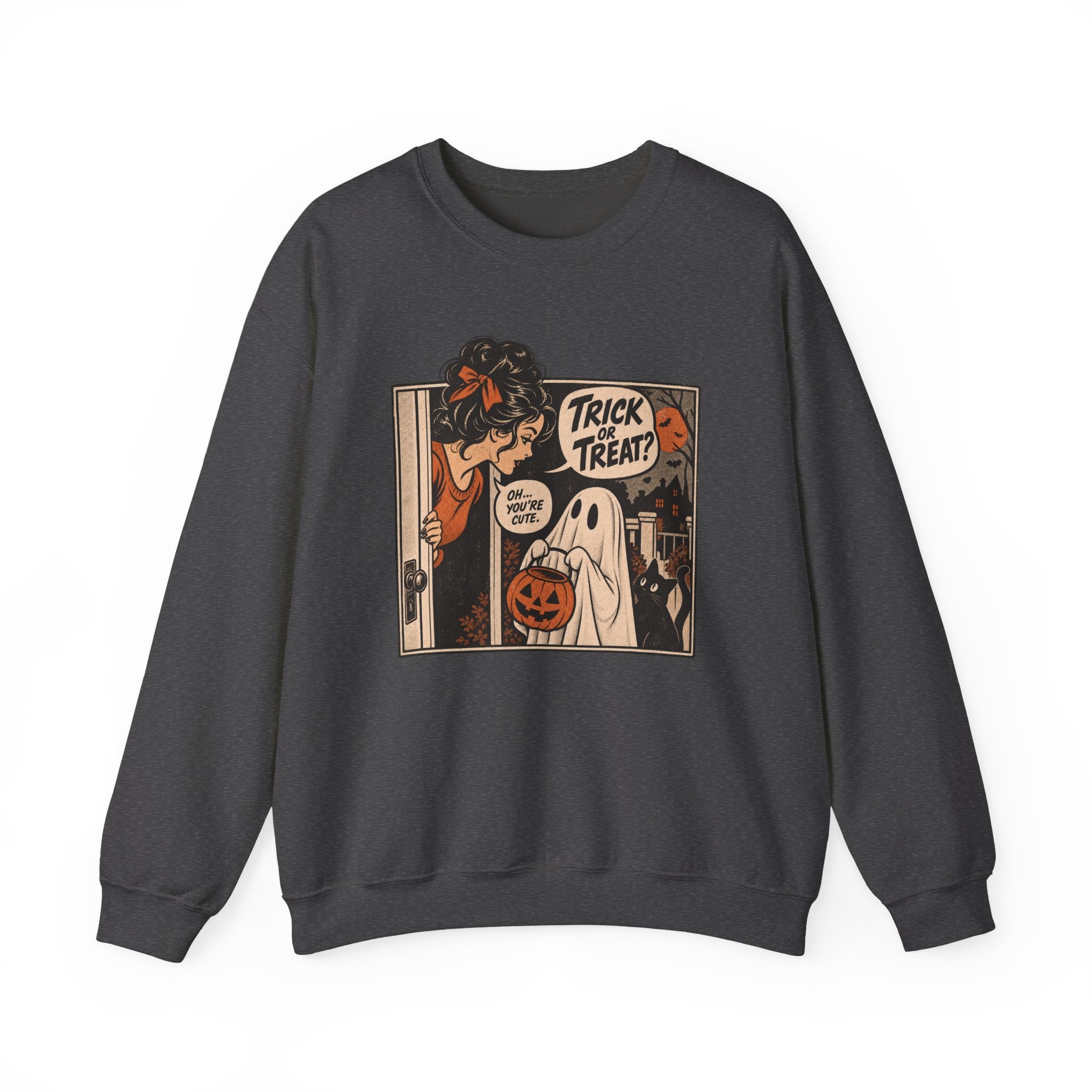 Trick or Treat Comic Sweatshirt