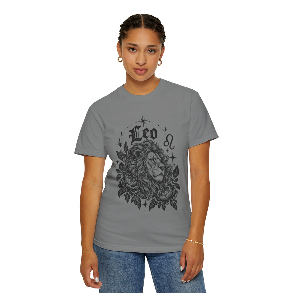 Leo Zodiac Lion T-Shirt — Astrology Horoscope Tee