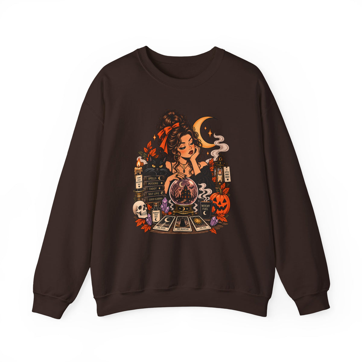 Tarot Card Halloween Sweatshirt