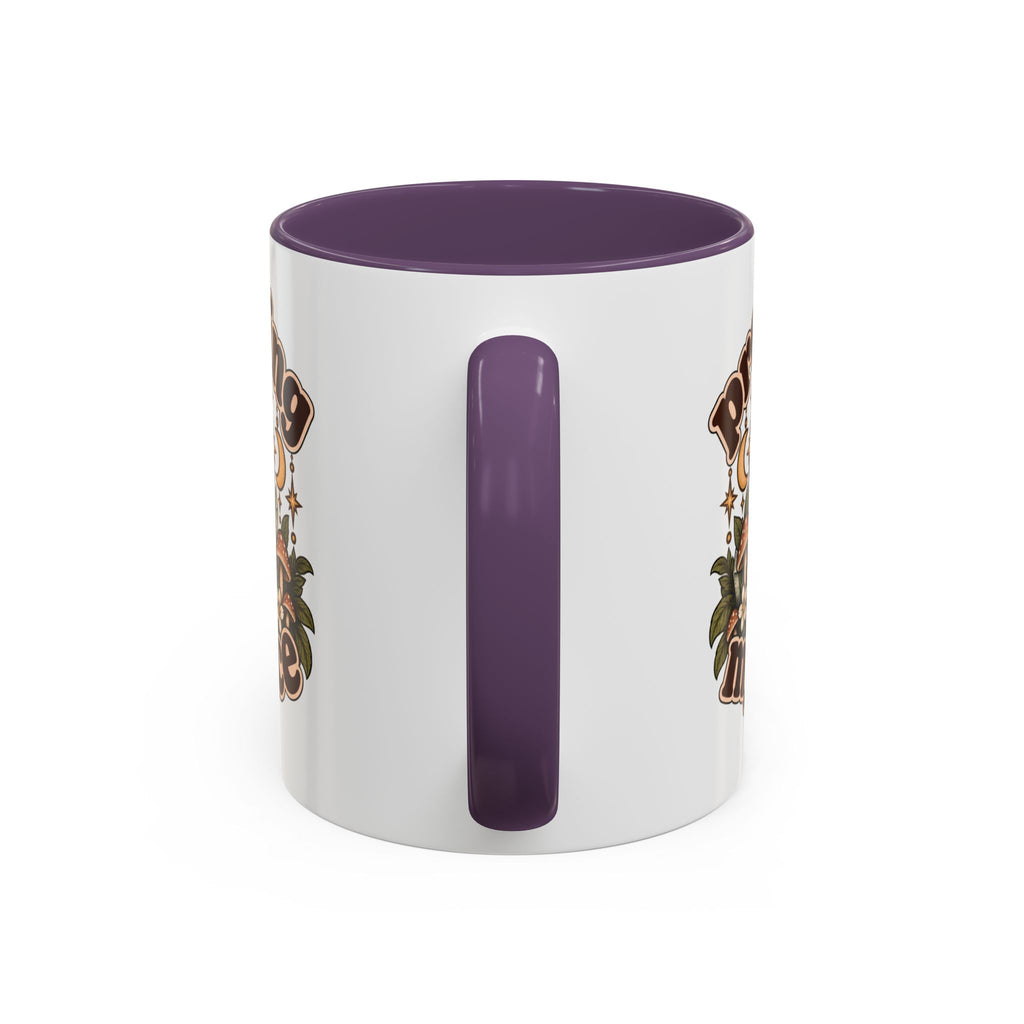 Protecting My Peace Mug — Frog & Mushroom Ceramic Coffee Mug