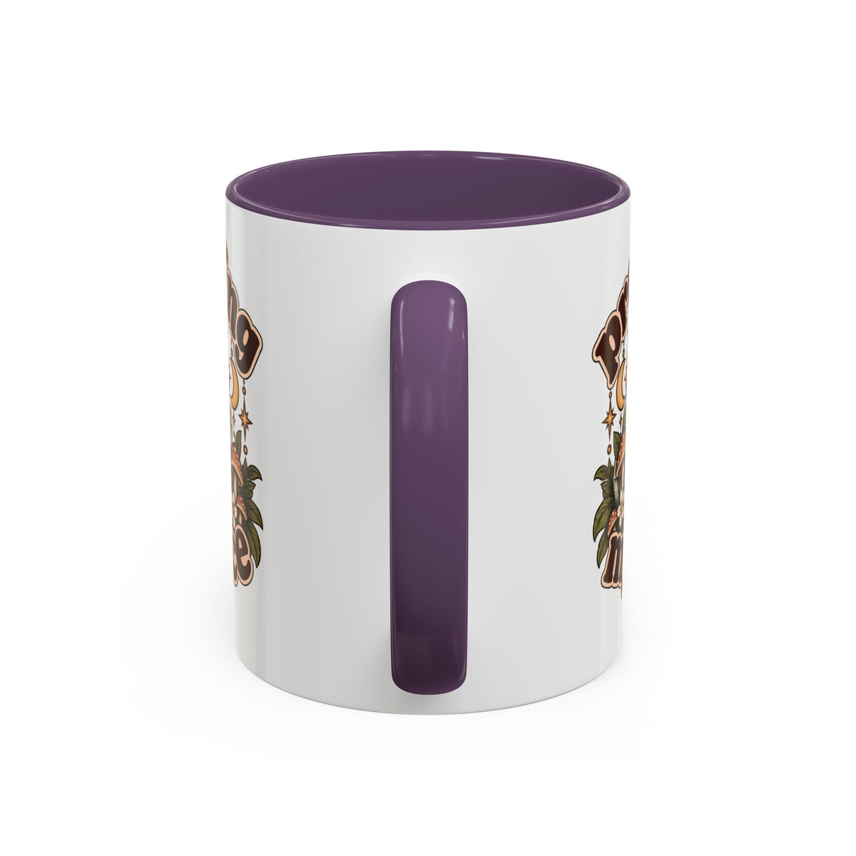 Protecting My Peace Mug — Frog & Mushroom Ceramic Coffee Mug