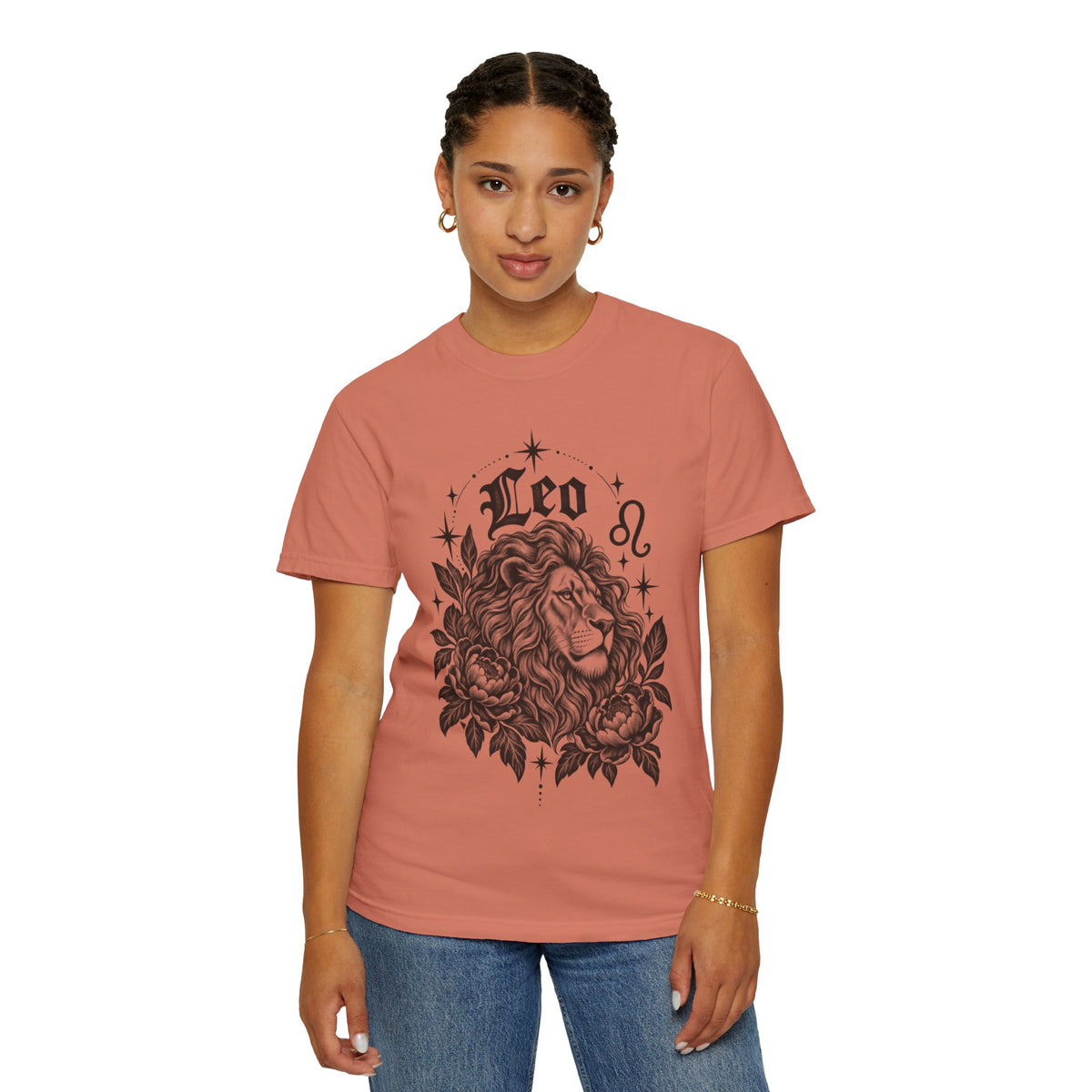 Leo Zodiac Lion T-Shirt — Astrology Horoscope Tee