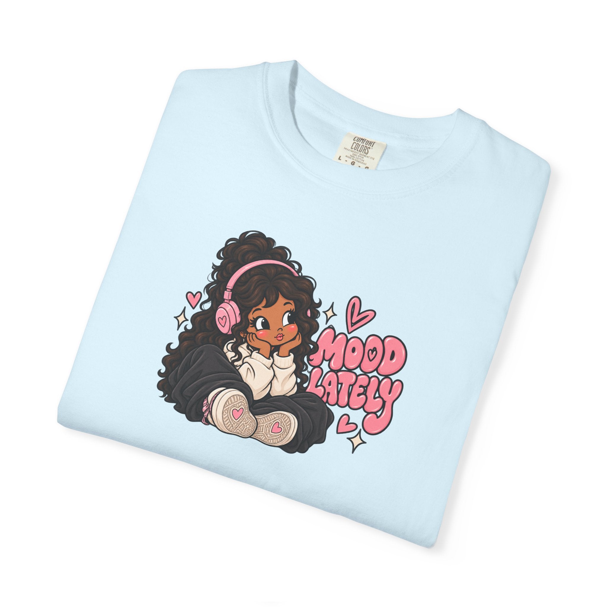 Mood T-Shirt — Cute Girl Graphic Tee