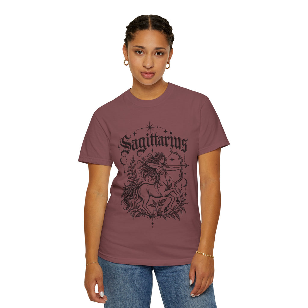 Sagittarius Archer Zodiac T-Shirt — Astrological Sign Graphic Tee