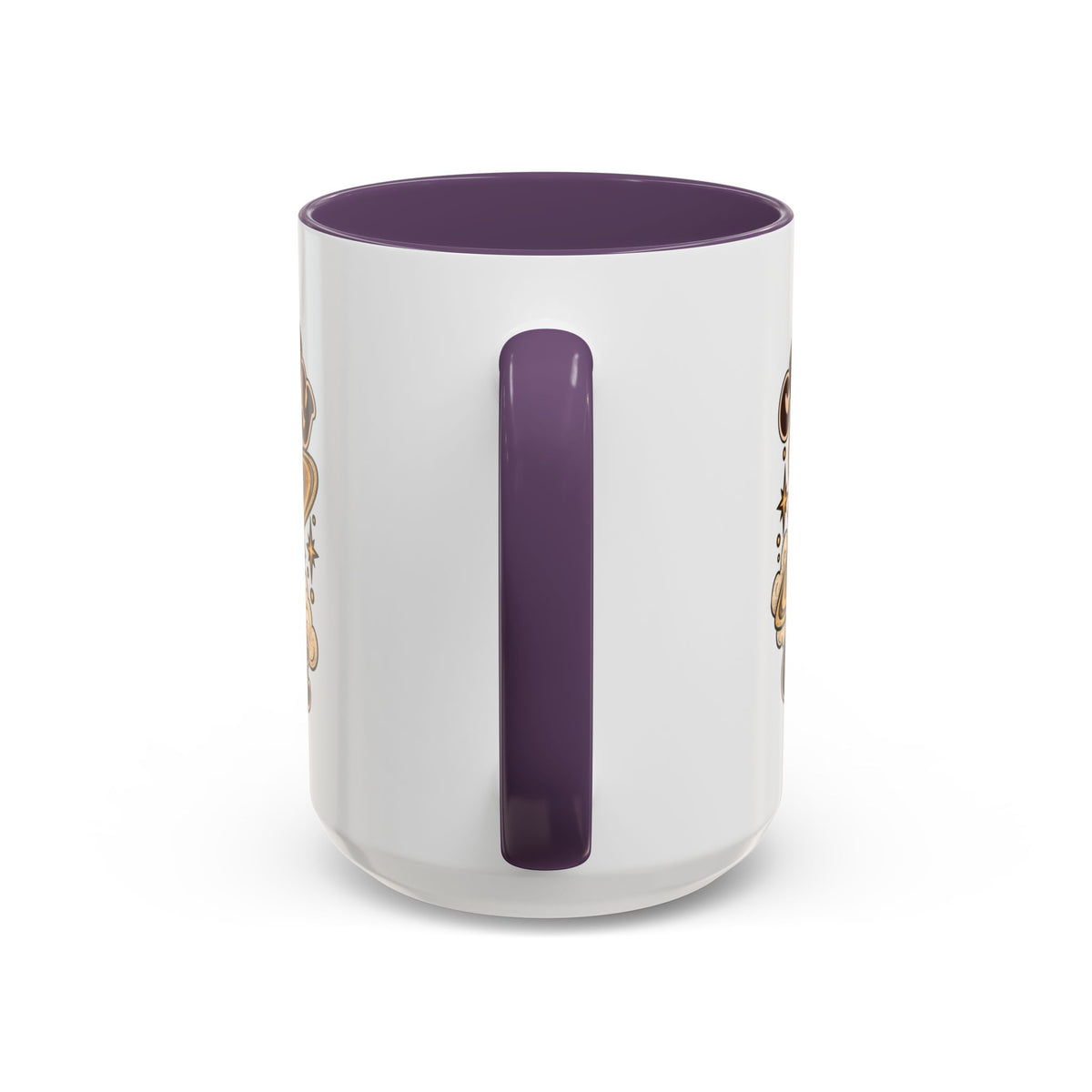 Cosmically Over It Mug — Retro Planet Celestial Ceramic Coffee Mug