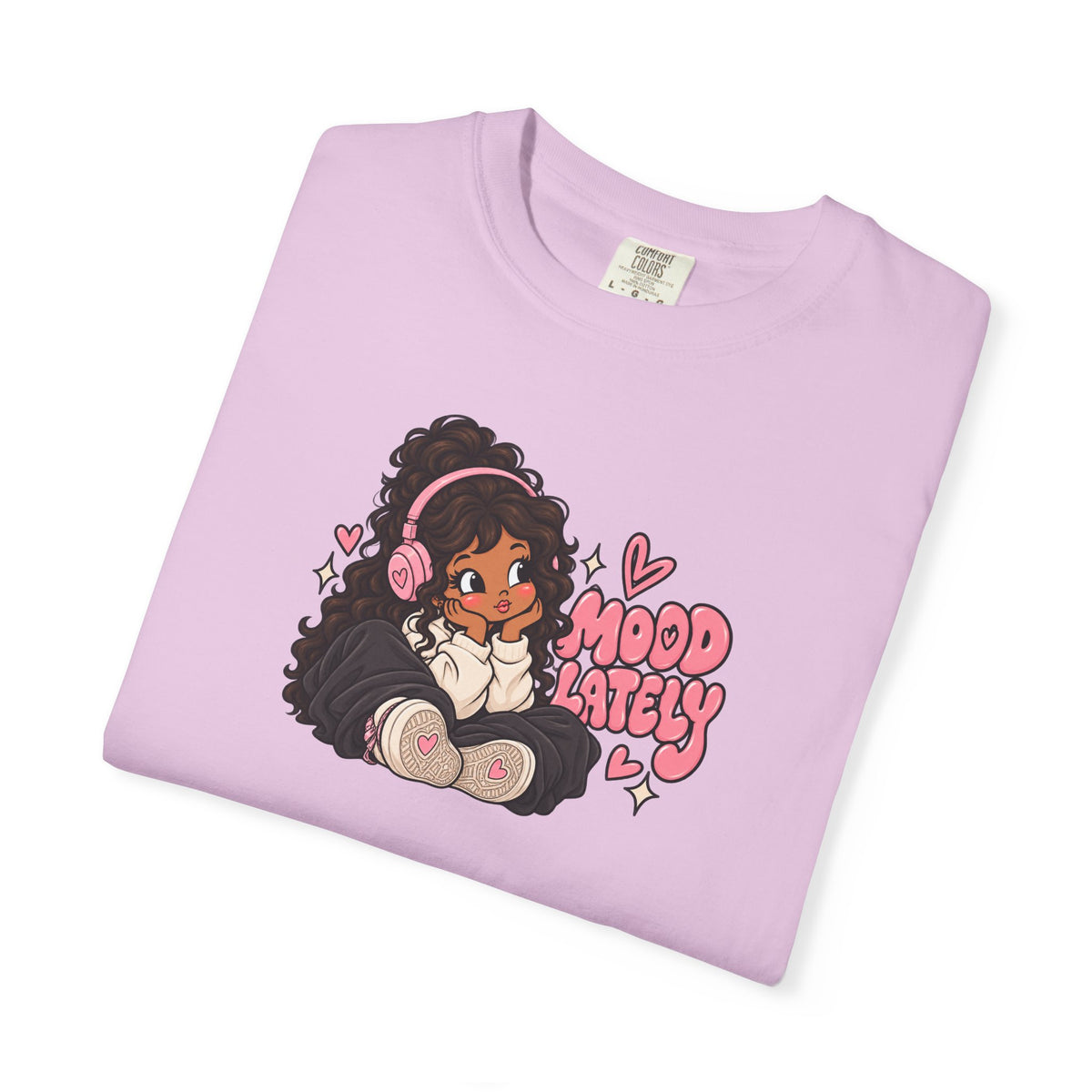 Mood T-Shirt — Cute Girl Graphic Tee