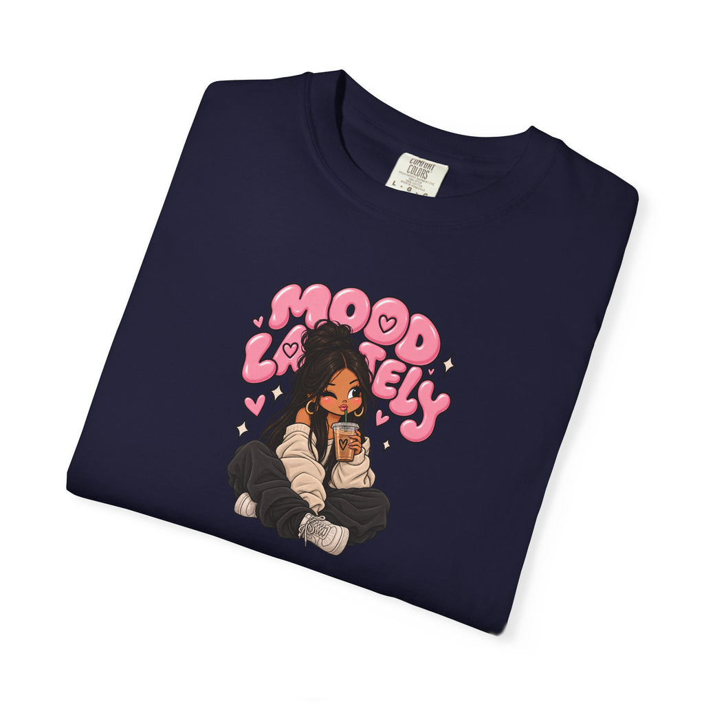 Mood Lovely T-Shirt — Cute Cartoon Girl Graphic Tee