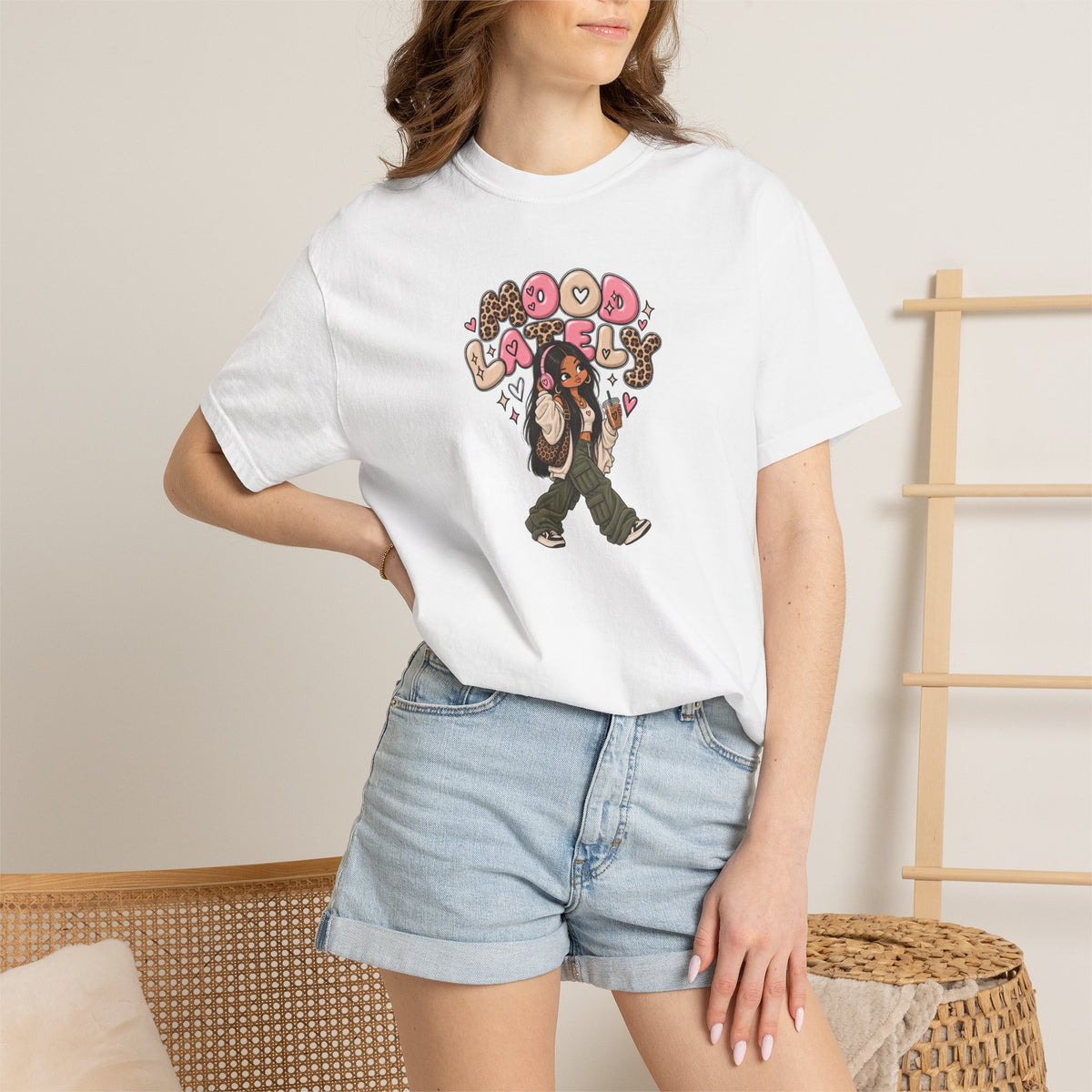 Good Vibes T-Shirt — Retro Floral 'Good Vibes' Graphic Tee