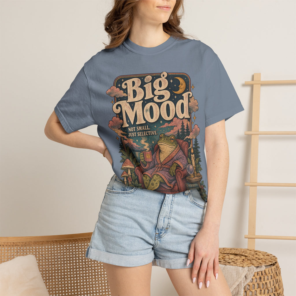 Big Mood Graphic T-Shirt — Cozy Retro Camping Vibe