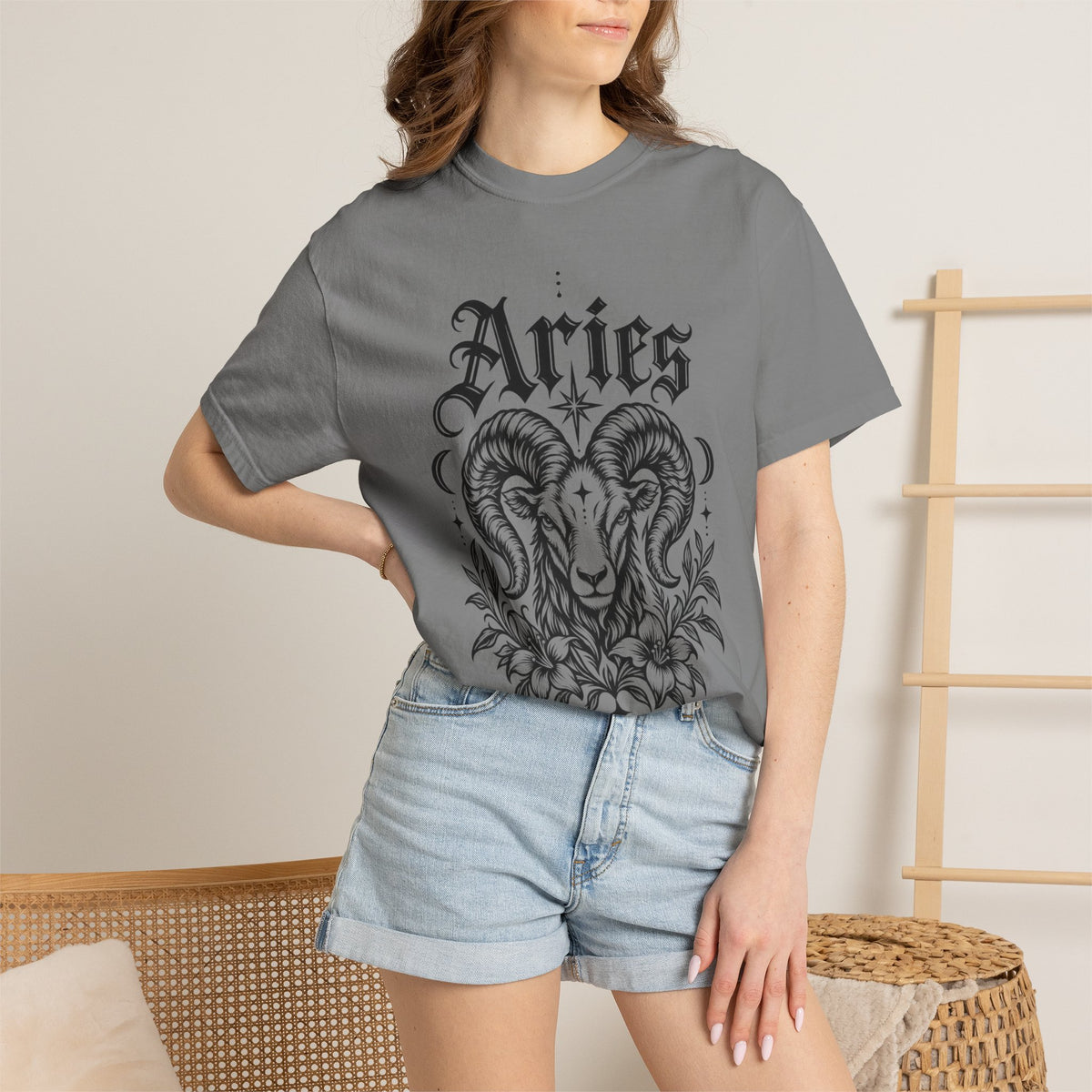 Aries Ram Astrology T-Shirt — Zodiac Graphic Tee