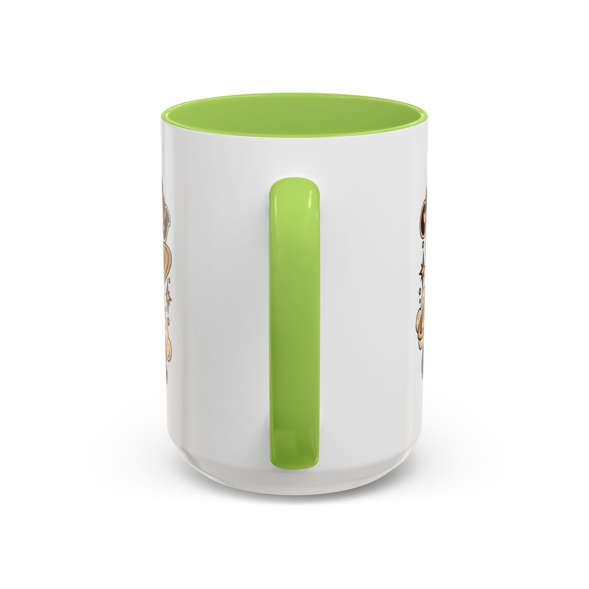 Cosmically Over It Mug — Retro Planet Celestial Ceramic Coffee Mug