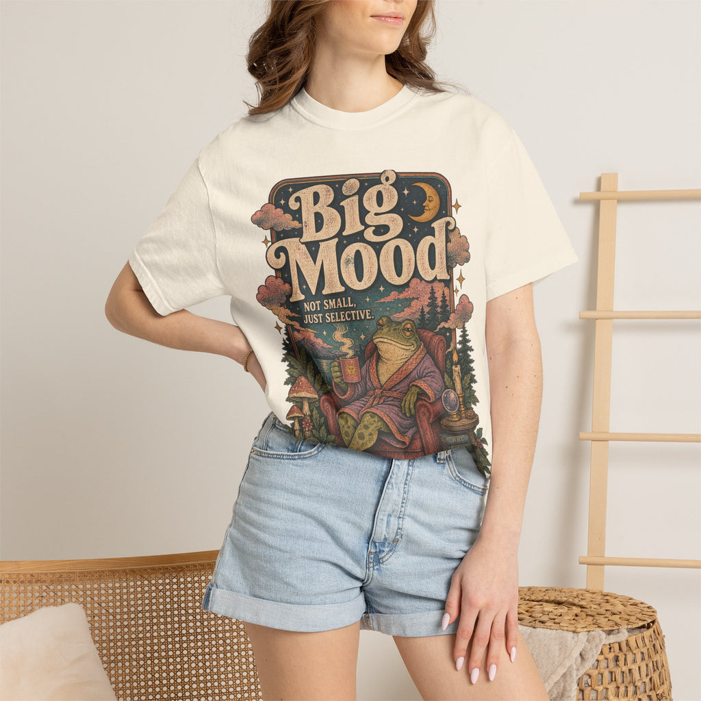Big Mood Graphic T-Shirt — Cozy Retro Camping Vibe