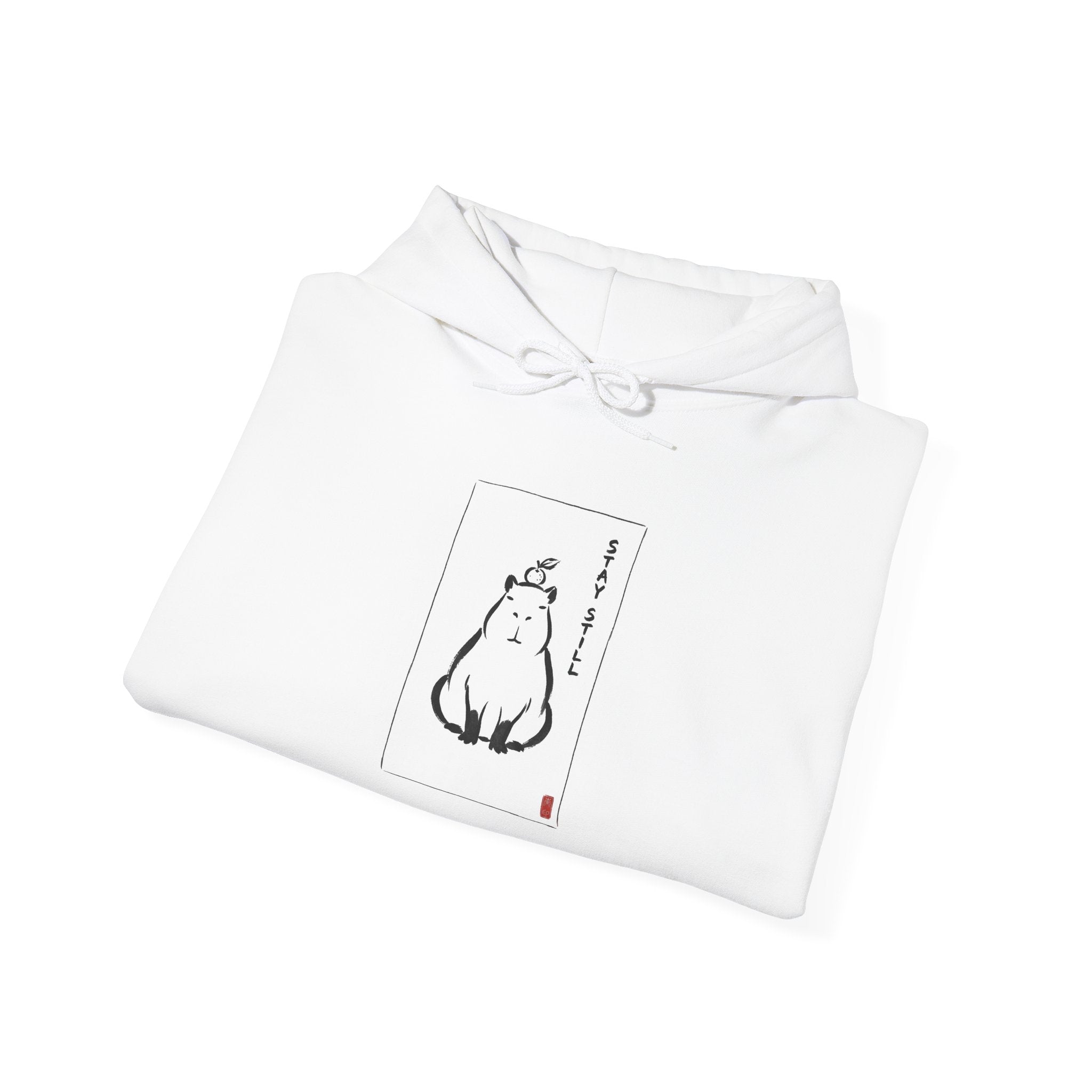 Sumi-E Cat Hoodie | Anime Style Animals, Japanese Aesthetic