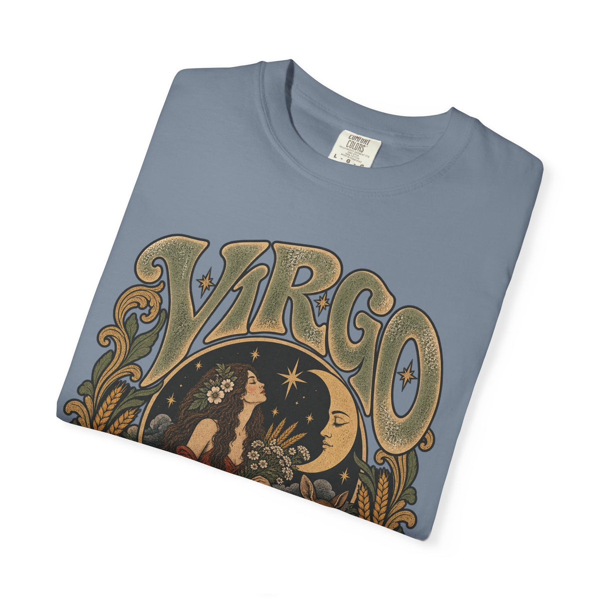 Virgo Zodiac T-Shirt — Vintage Astrology Graphic Tee
