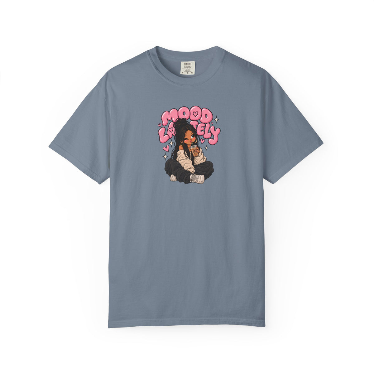 Mood Lovely T-Shirt — Cute Cartoon Girl Graphic Tee