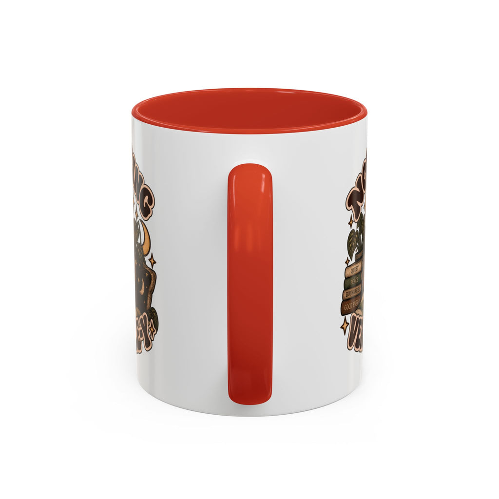 Not Feeling Very Peopley Mug — Cozy Frog Introvert Ceramic Coffee Mug