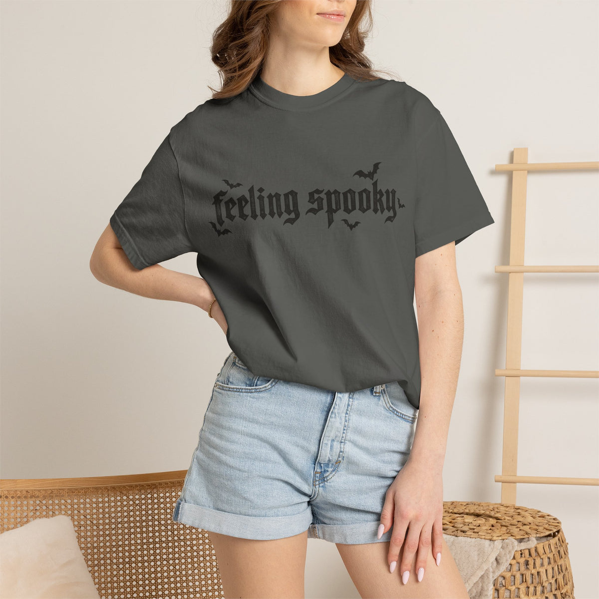 Feeling Spooky T-Shirt — Gothic Halloween Graphic Tee