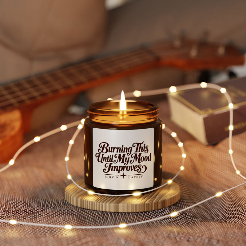 Burning This Until My Mood Improves — Funny Soy Candle