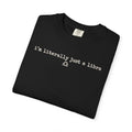 I'm Literally Just a Libra Tee — Funny Zodiac Graphic T-Shirt