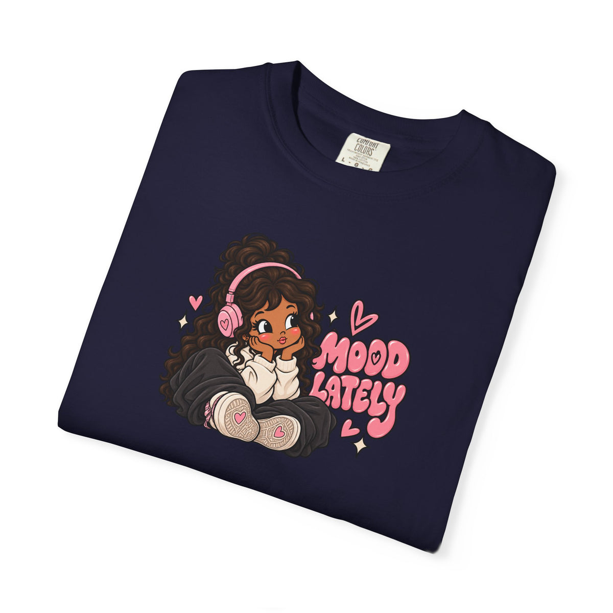 Mood T-Shirt — Cute Girl Graphic Tee