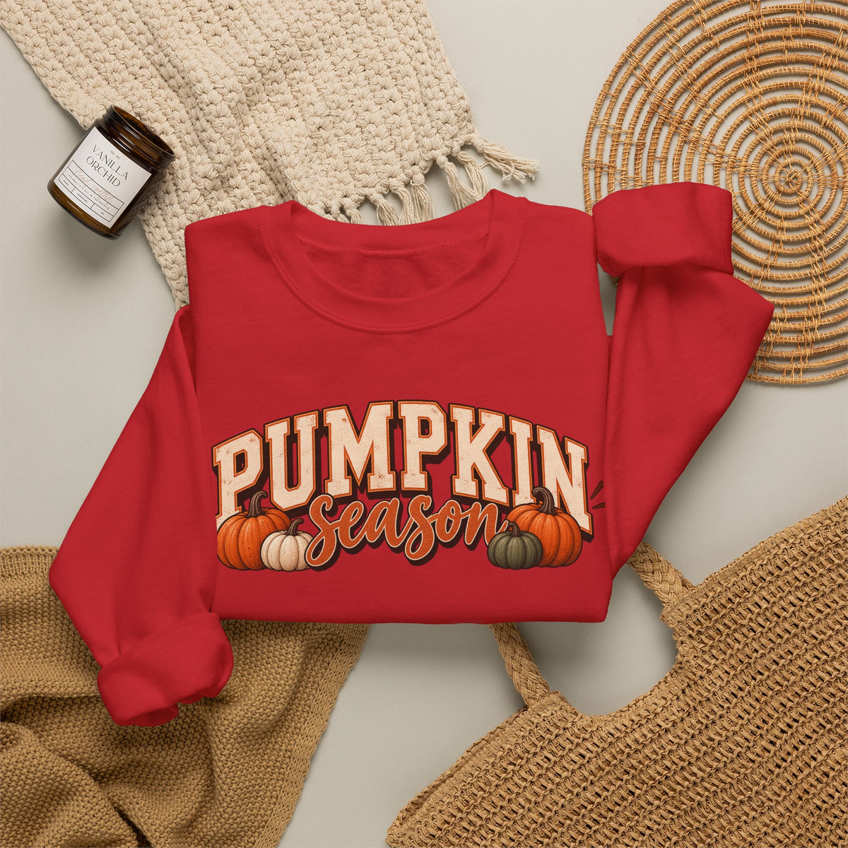 Pumpkin Season Crewneck Sweatshirt