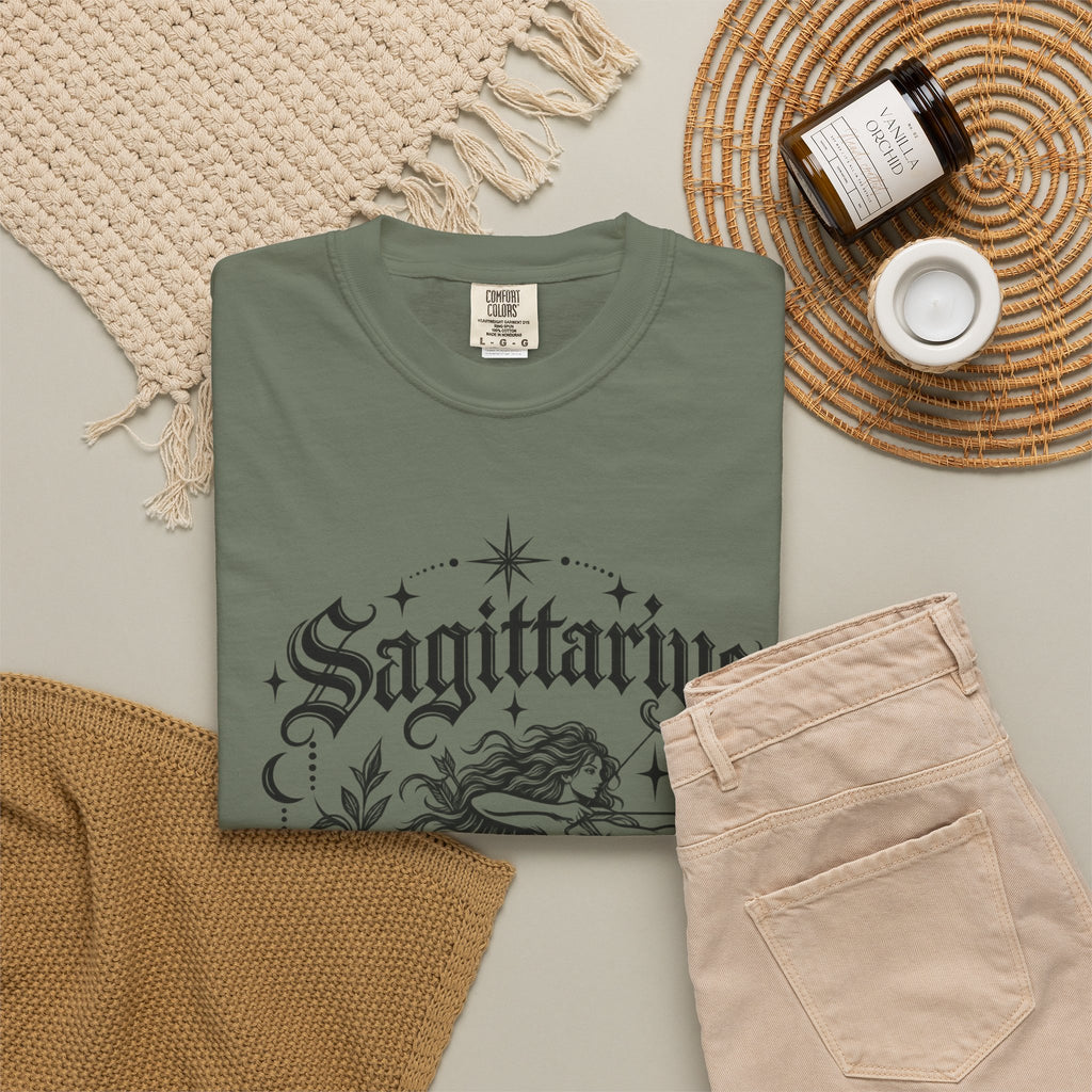 Sagittarius Archer Zodiac T-Shirt — Astrological Sign Graphic Tee