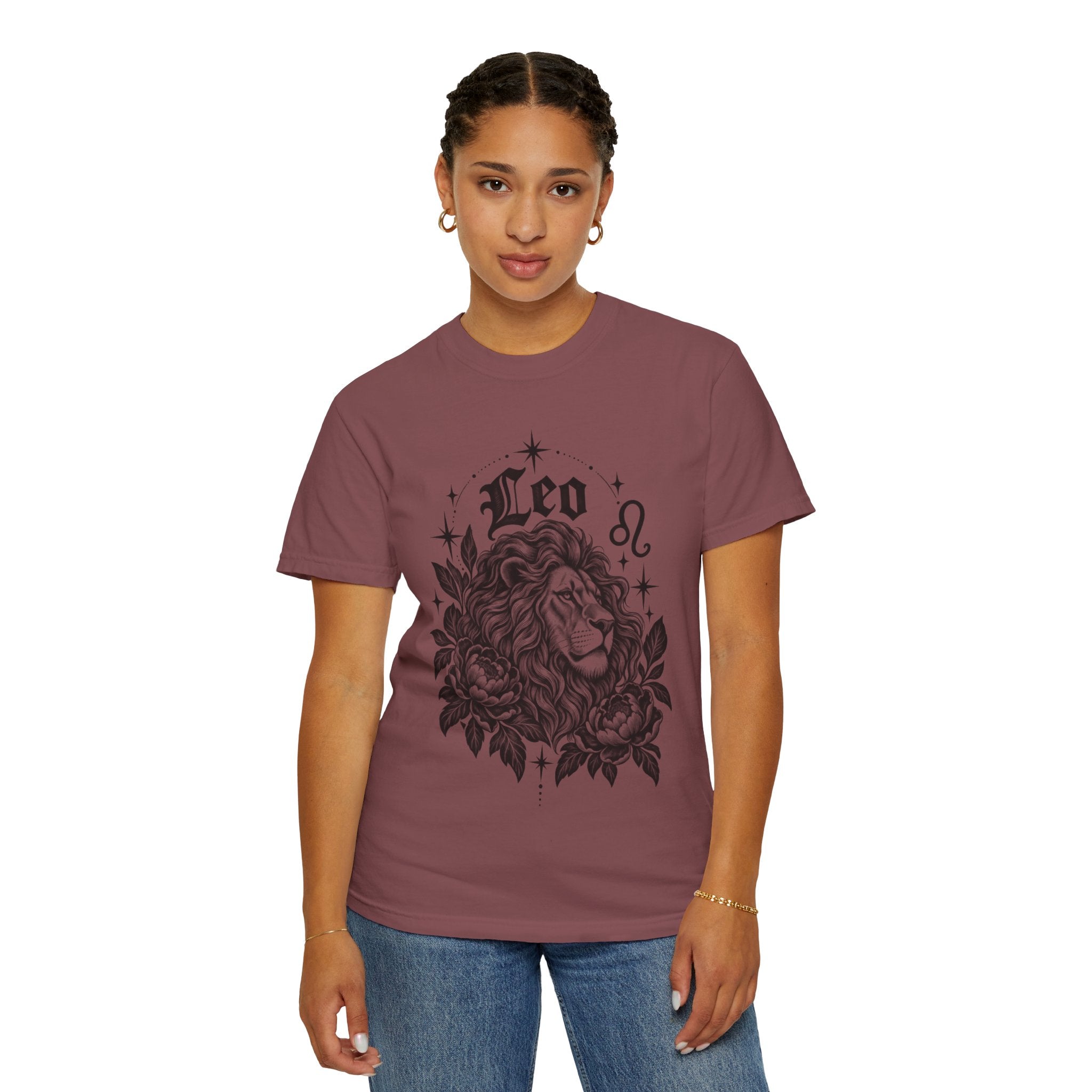 Leo Zodiac Lion T-Shirt — Astrology Horoscope Tee