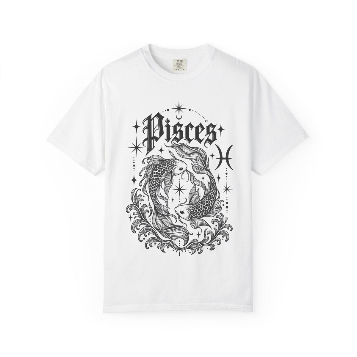 Pisces Fish Zodiac Tee — Astrology Graphic T-Shirt