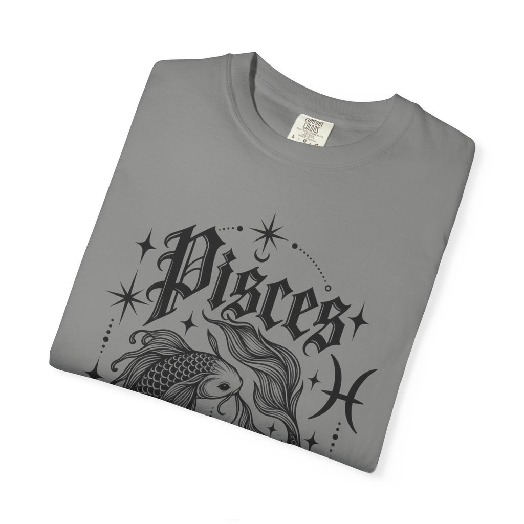 Pisces Zodiac T-Shirt — Vintage Fish Astrology Tee