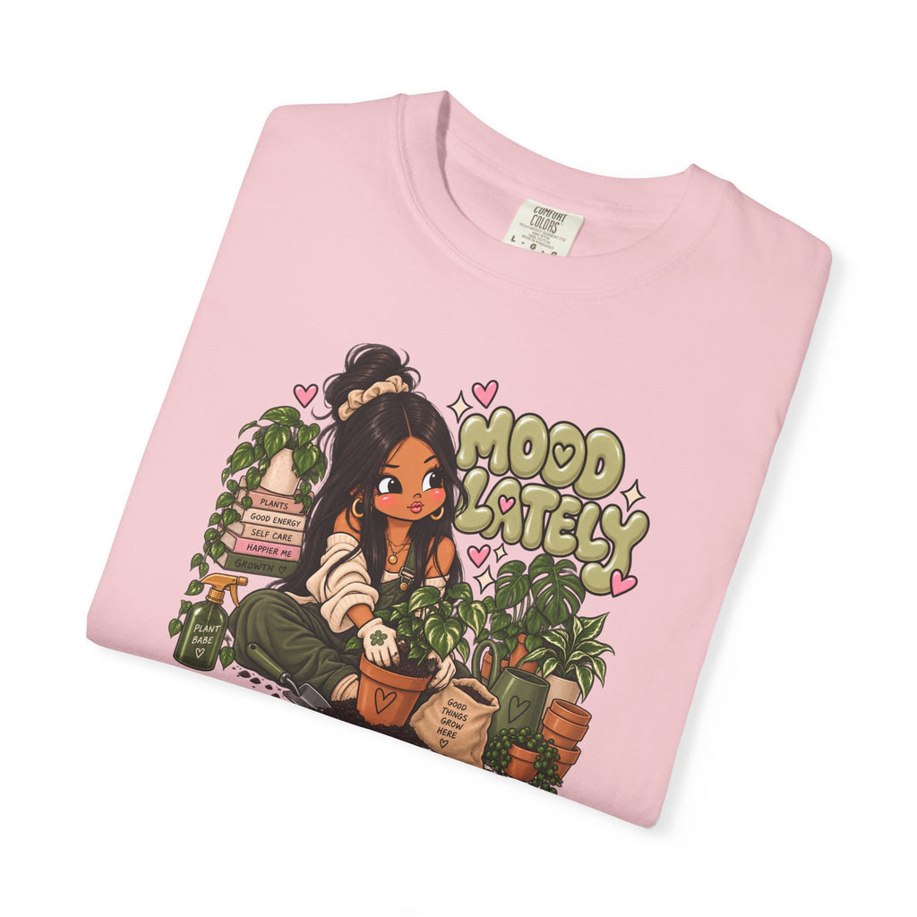 Plant Lady T-Shirt — 'Plant Baby' Cute Girl with Houseplants Graphic Tee