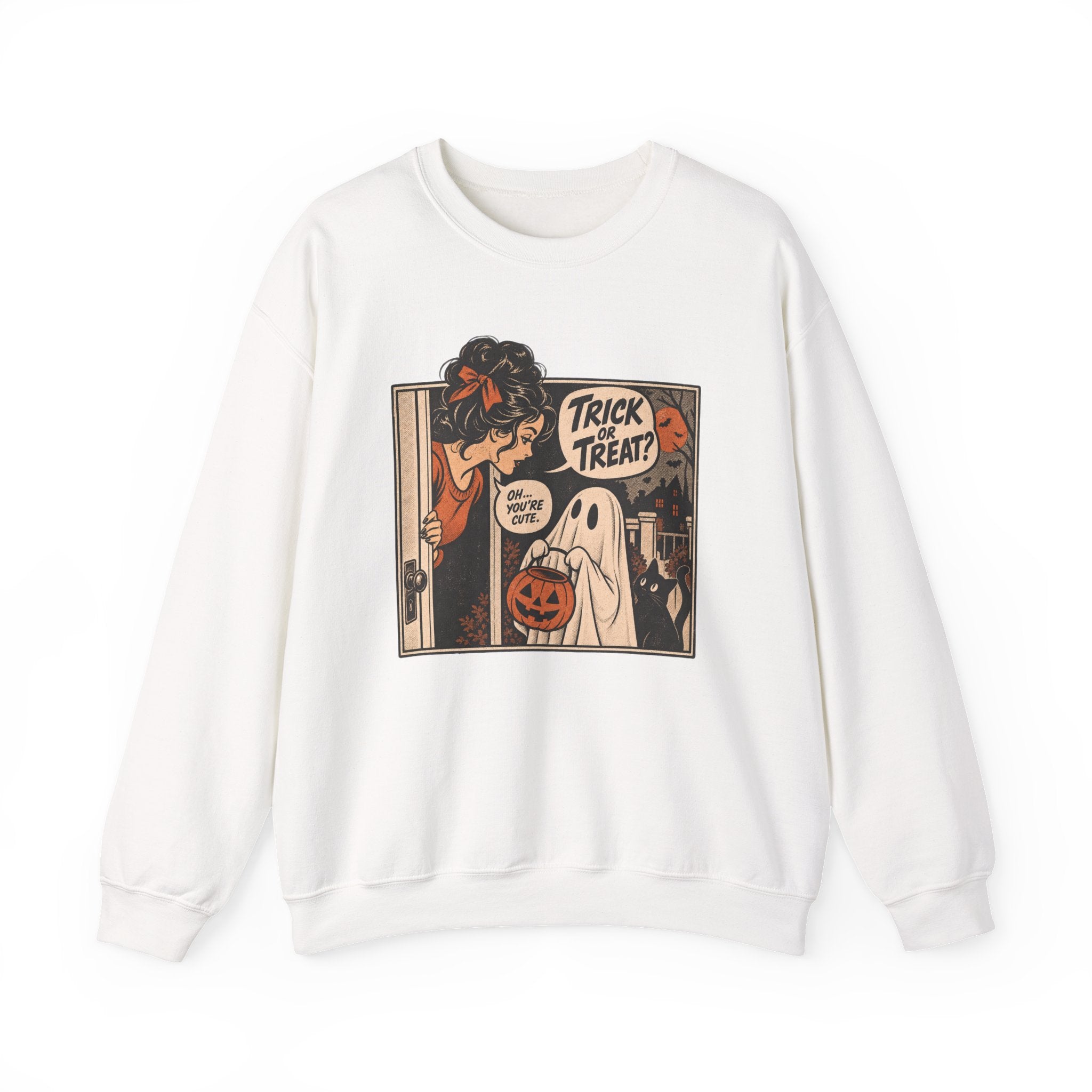 Trick or Treat Comic Sweatshirt