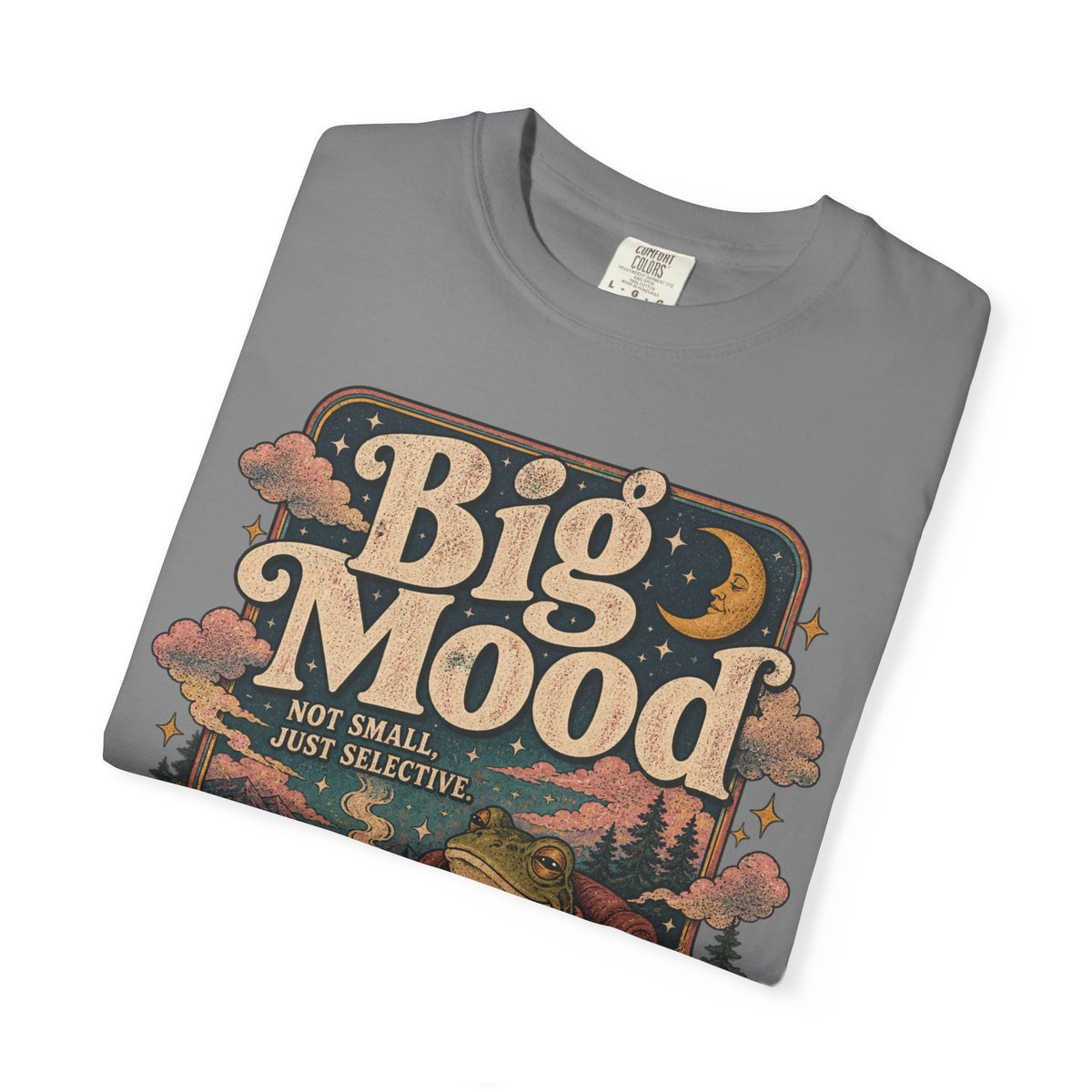 Big Mood Graphic T-Shirt — Cozy Retro Camping Vibe