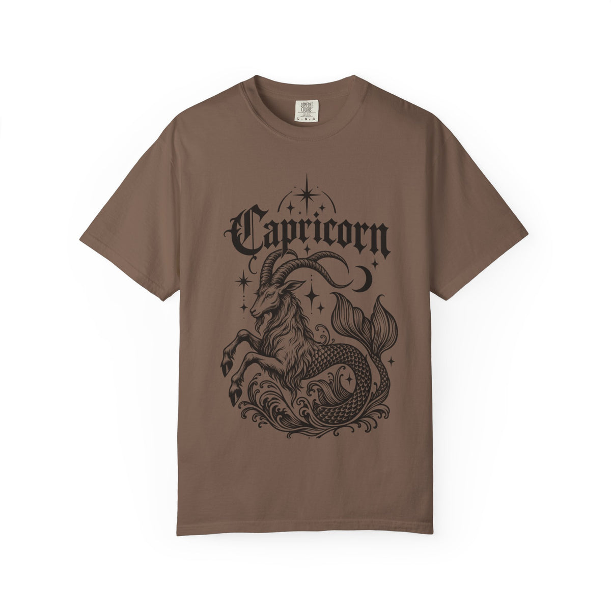 Capricorn Sea Goat Zodiac Tee — Astrology Graphic T-Shirt