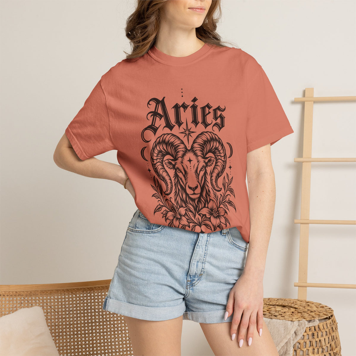 Aries Ram Astrology T-Shirt — Zodiac Graphic Tee