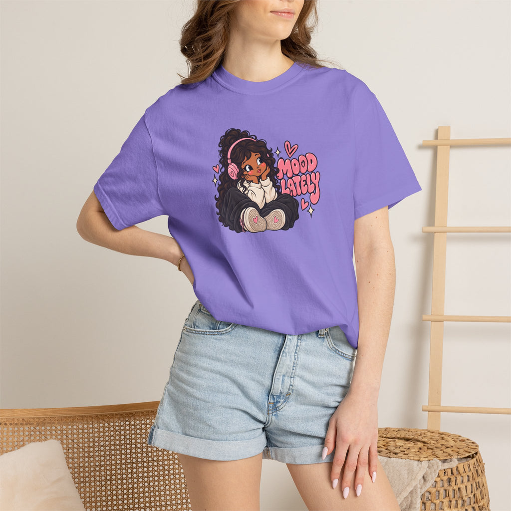 Mood T-Shirt — Cute Girl Graphic Tee